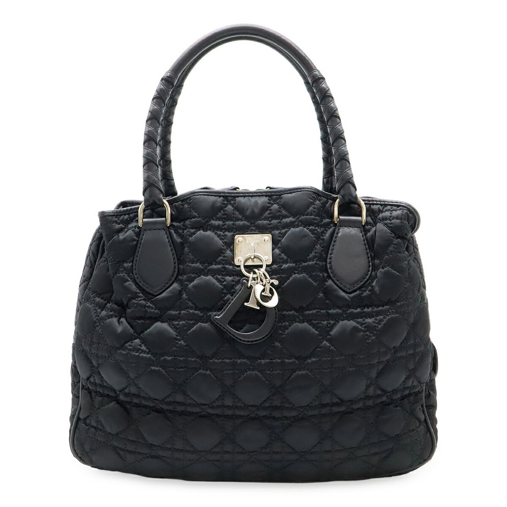 Christian Dior Cannage Lovely handbag tote bag Black